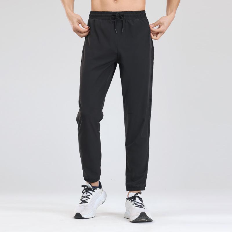 

Men s Quick-Dry Tapered Running Pants - Spring/Summer Marathon & Fitness Track Pants XL