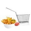 Kosz do smażenia ze stali nierdzewnej Frytki zachodnie Smażony kurczak Przekąski Kosz siatkowy do smażenia Wspornik drenażowy Narzędzia kuchenne