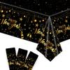 KatchOn, Happy New Year Tablecloth - 108x54 Inch, Pack of 3 | Happy New Years Decorations 2026 | Happy New Year Table Cloth 2026 | New Years Table
