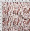 oneOone Cotton Flex Brown Fabric Abstract  Sewing Material Print Fabric By The Yard 40 Inch