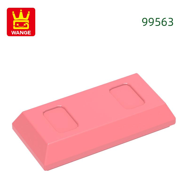 431Pcs/lot 99563 1x2 Gold Bar Size Block Moc Color Accessories Compatible with Brick DIY Children s Toy Assembly Parts about 431pcs