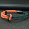 Trendy Men Bracelet Sliding Adjustable Stainless Steel Magnetic Clasp A Grade Rope Wristband Boyfriend Hand Accessories Hombre