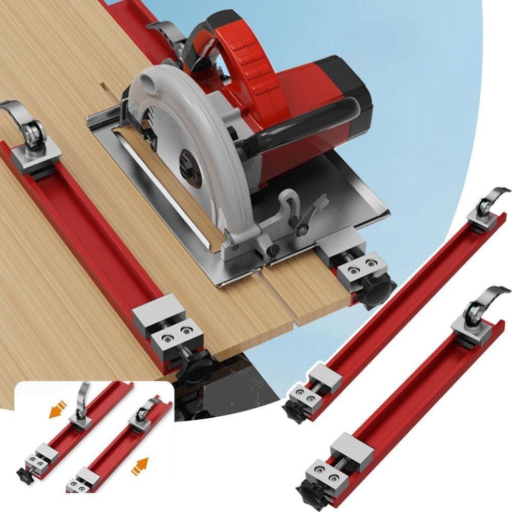 Woodworking Cutter Attachment Circular Saw Track Guide Wood Cutting Guide for Crafting Engraving