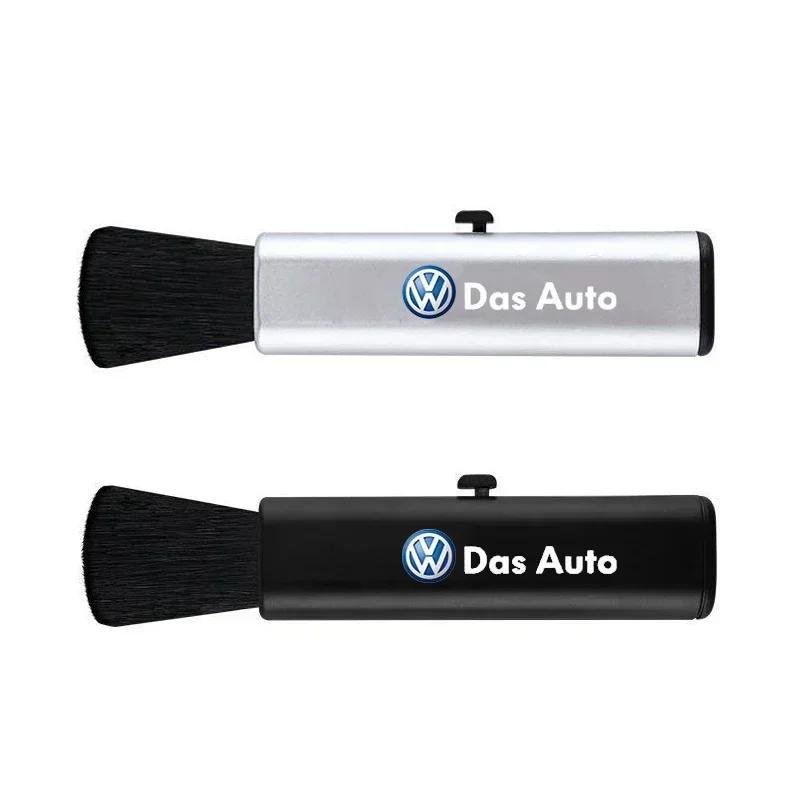 Car Logo Cleaning Brush Tool Accessories for Volkswagen VW BORA TIGUAN CC GOLF JETTA MK4 PASSAT Polo SR32 TOUAREG TOURAN T-ROC Os5