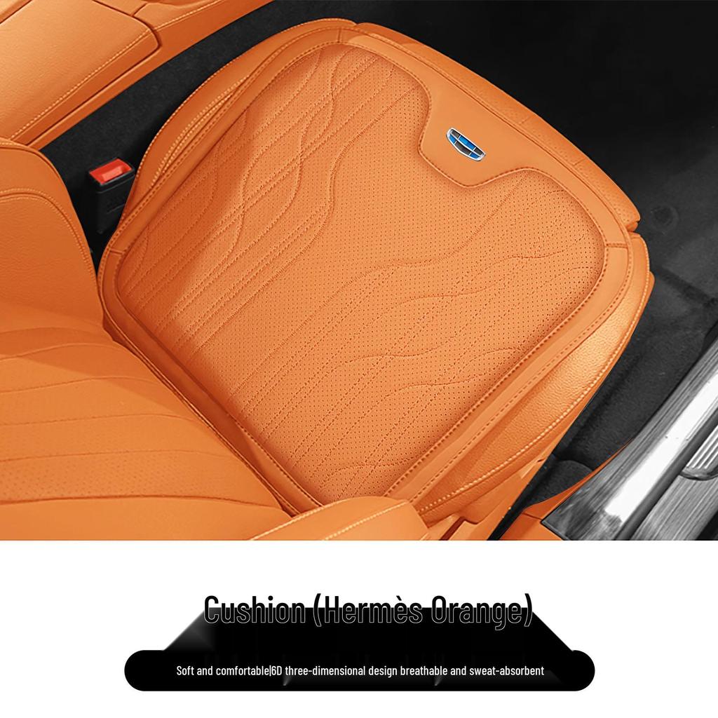 Polštářky na sedadla Geely Star Wish s opěrkou hlavy a bederní opěrkou, 24 stylů, Design zdarma, Včetně polštářku pod krk a dekorace interiéru vozu.