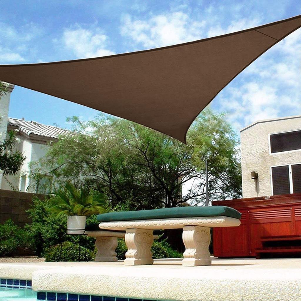 Triangle Sun UV Ultraviolet Light Rain Water Large Energy Western Outdoor Cafe x 240 x 240 Sunshade, Shade, Blindfold, Sunshade, Protection, Rays,