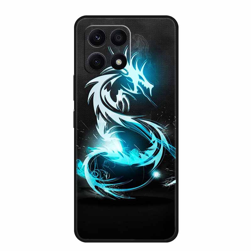 For Honor X6B Case Soft Printed Lion Wolf TPU Silicone Cover for Huawei Honor X6b Case JDY-LX1 Protection HonorX6b Girl Covers