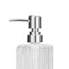 Clear Glass Soap Dispenser Lotion Dispenser Bottle 420ml Salon Dispenser Multipurpose Pump Soap Container for Home