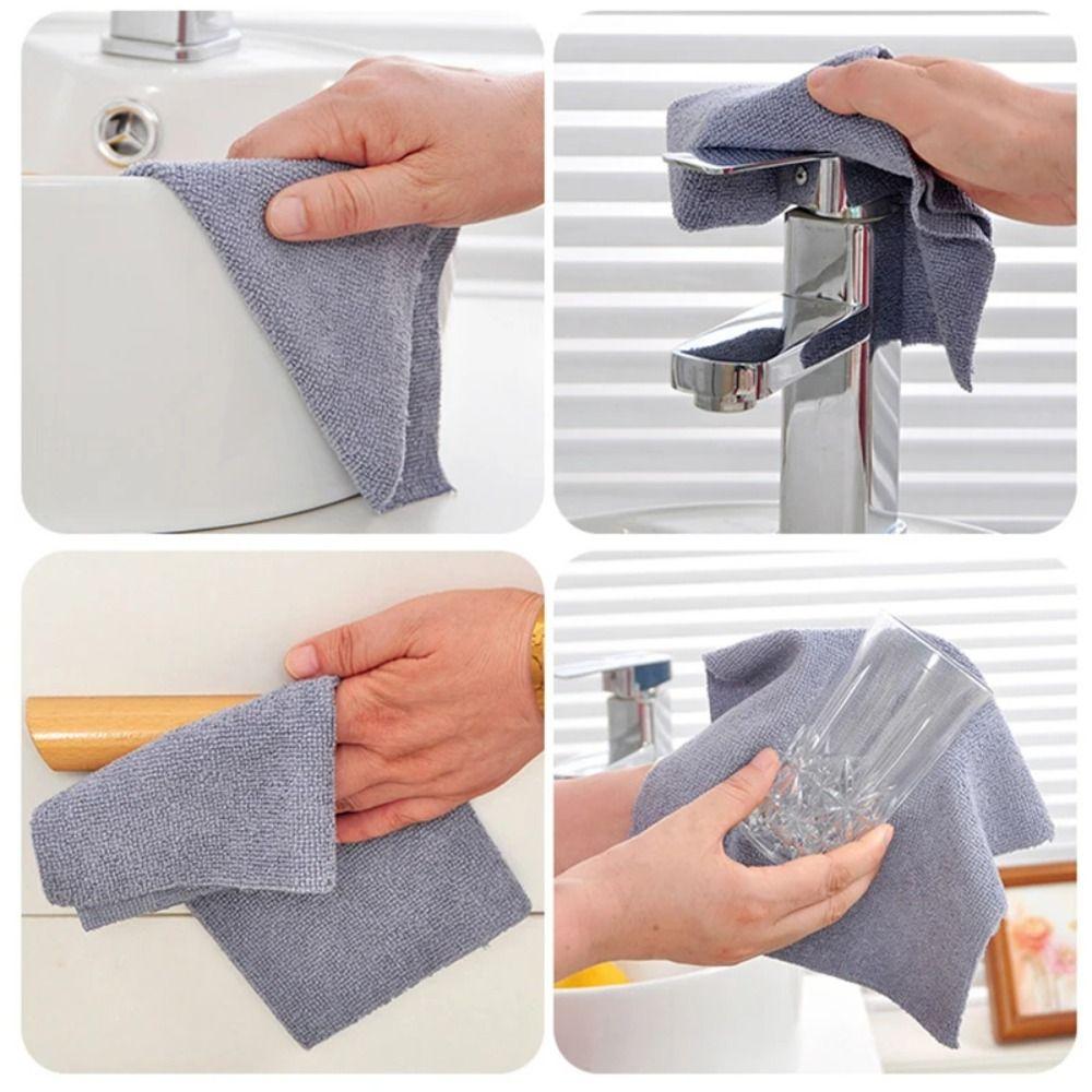 20PCS/Roll Replacement Microfiber Towel Absorbent Kitchen Cleaning Dishcloth