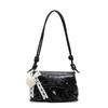 Folded cloud bag women's 2025 new versatile foreign style small square bag trendy fashion high sense messenger bag
