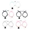 Cute Ghost Braided Rope Bracelet Halloween String Bracelet Jewelry Adjustable Friendship Couples Bracelets Gifts