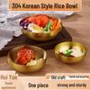 Thickened Stainless Steel Bowl: Perfect for Noodles, Rice, Salad, Bibimbap, Pao Fan, and Ramen