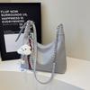 New Fashion Casual Dumpling Bag Spring Commute Large Capacity Shoulder Bag High Sense Messenger Women's Bag
