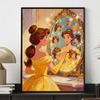 Disney 5D Diamond Painting Kit Beauty's Magic Mirror Home or Office Home Decor Art Diamond Painting Kit