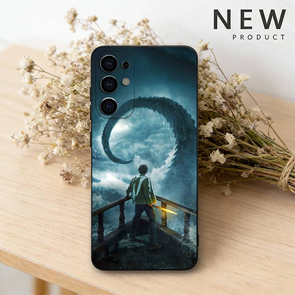 

Percy J-Jackson Poseidon Phone Case For Samsung S26,25,24,23,22,30,21,10,9,Ultra,Plus,Lite Black Soft Case Samsung S22ULTRA5G