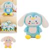 Cartoon Penguin Cinnamon Dog Plush Toy Doll Large Penguin Dress-up Claw Machine Doll Girls' Pillow