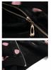 Women's Korean Style Chiffon Sun Protection Baseball Jacket with Print