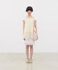 Koseumoseu Sheer Steps Girl Skirt (White)