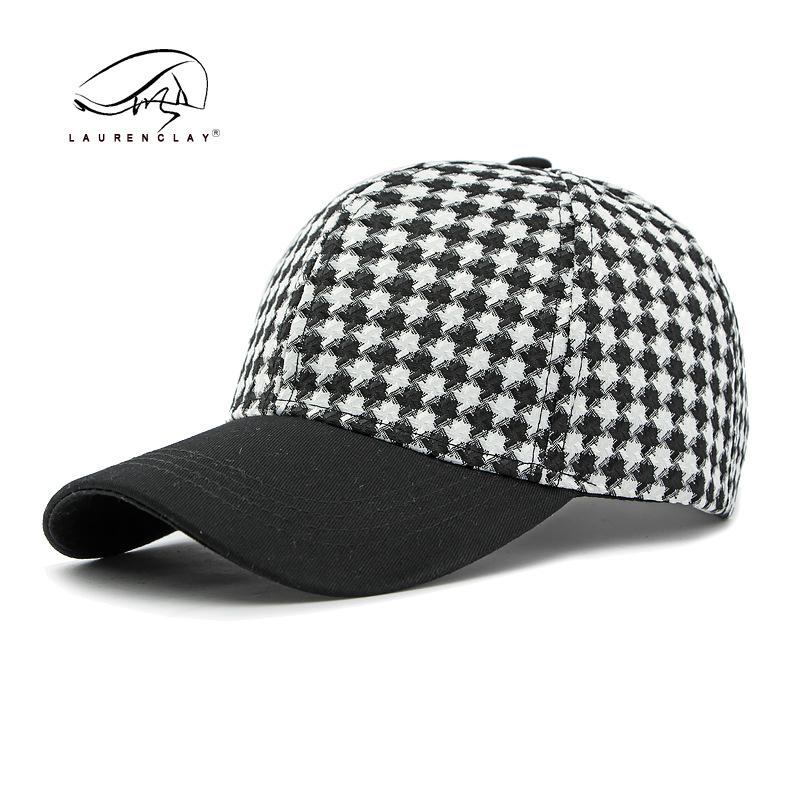 

Шляпа женская модная универсальная клетка «тысяча птиц» бейсболка с жестким верхом лоскутная ретро кепка от солнца мужская приливная Adjustable чёрный