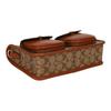 Coach Pennie 27 Classic Monogram Canvas Leather Shoulder Bag Women Bags Brown C5675-IMS5U