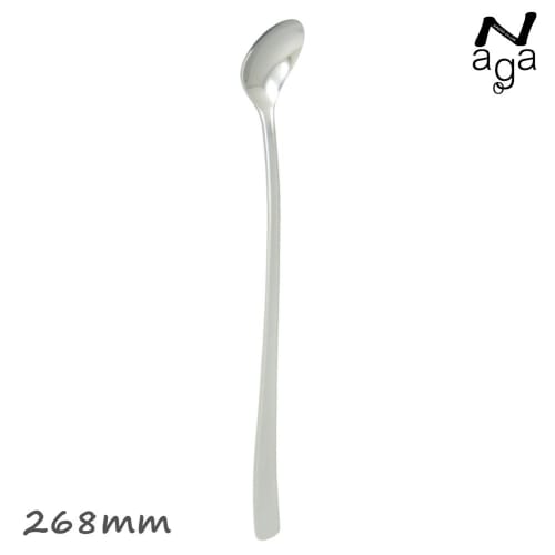 Nagao Lilac Yogurt Spoon, Plain, 268mm, Made in Japan