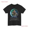 Stargate Atlantis T Shirt Sci Fi Space Tv Show Vintage Streetwear Stylish Breathable Soft Stretched Versatile Homme