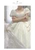 2025 French Retro Summer Wedding Dress: High-Quality Plus Size Bridal Gown with Light Train & Embroidery D93
