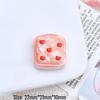DIY Cute Resin Accessories: Cream Glue Cartoon Hair Clips & Crocs Charms, Cheese Toast Food Toy Decorations