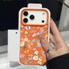 Elegant Floral Vine Pattern Anti-Yellowing TPU Case with Full-Body Shockproof Protection for iPhone 17 Pro Max Air 16e 16 15 14 13