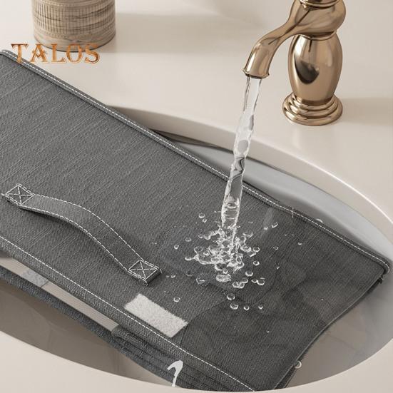 Skrzynia do przechowywania ubrań z pyłoszczelną pokrywą, składana konstrukcja, duża pojemność, zabawki, koce, kosz do przechowywania, wzmocnione uchwyty