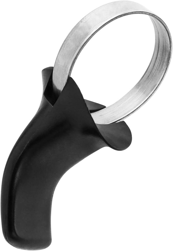 Bestgle Bicycle Thumb Rest Aluminum Alloy Auxiliary Handlebar End Thumb Rest Cycling Accessories for Road Bike Universal Comfortable Lightweight Thumb