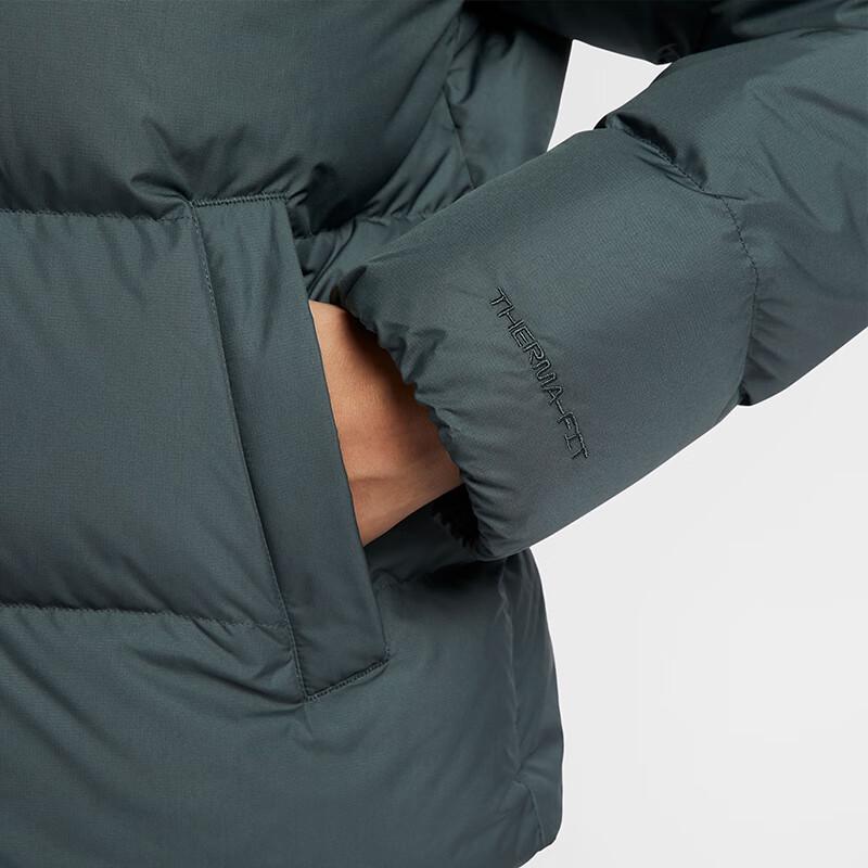 Nike Women's Winter Short Hooded Waterproof Down Puffer Jacket
