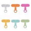 Cadeia de Celular Cartoon Colorida Luminosa Universal Pad Alça de Celular Tira Tapete Patch de Pendurar Celular Para Celular
