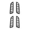 For Kia Sorento MQ4 PE 2024-2026 Car ABS Dashboard Upper Air Outlet Cover Air Conditional Defrost Vent Grill Trim Frame