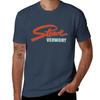 Stowe Vermont TShirt Trendy Casual Short Sleeve Shirt