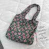 A Sea of Flowers Large-capacity Single-shoulder Bag Artistic and Retro Bag
