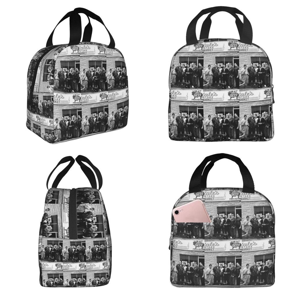 The Sopranos Family Insulated Lunch Bag for Kids School Cooler Thermal Food Box Tote Leakproof Lunch Boxes Container