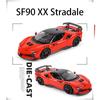 2026 Burago 1:18 Ferrari SF90XX Alloy Model Car Can Open All Replica for Collectors  Racing Car Vehicle Model High Simulation Kids Toy Gift