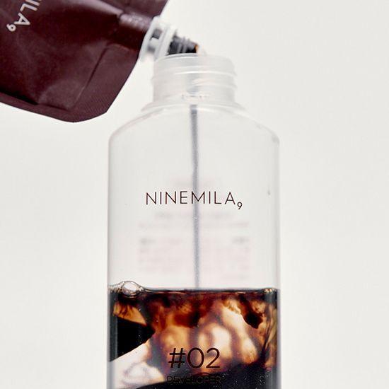 NINEMILA Bubble Easy Vegan Hair Color, Choose 1 of 2 (1N Dark Brown, 4N Natural Brown)