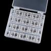 10-Grid/16-Grid/25-Grid/36-Grid/60-Grid Plastic Bobbin Storage Box for Sewing Machine Threads