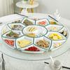 Melamine Platter & Tableware Set: Bowl, Plate, and Dish Set for Hot Pot & New Year's Eve Dinner.