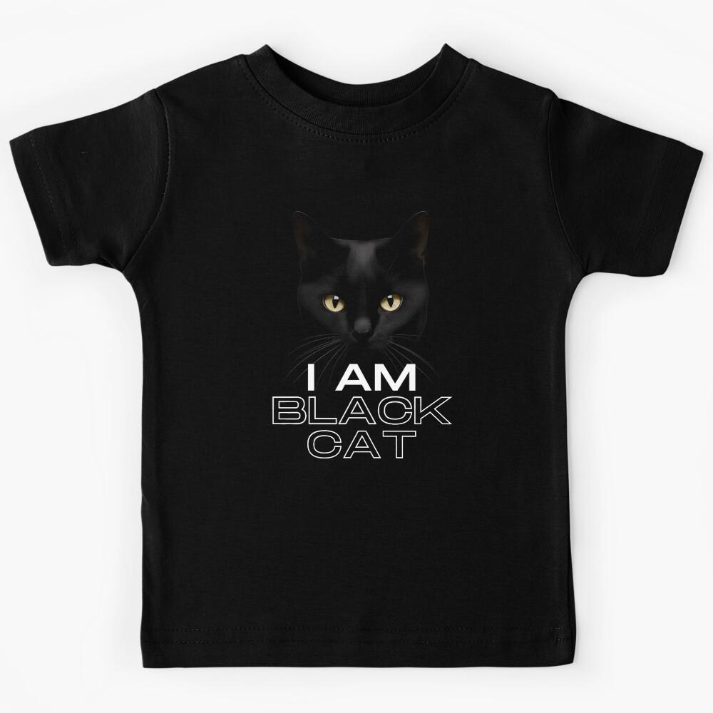 cat lover | I Am Black Cat Kids T-Shirt 170