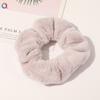 New Soft Plush Hair Rope Korean Thick High Elastic Bear Hairband Braiding Hair Accessories Ponytail Headwear Scrunchies