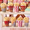 10Pcs 1:12 Dollhouse Miniature Simulation Bucket Popcorn Home Model Decor Toy Doll House Accessories