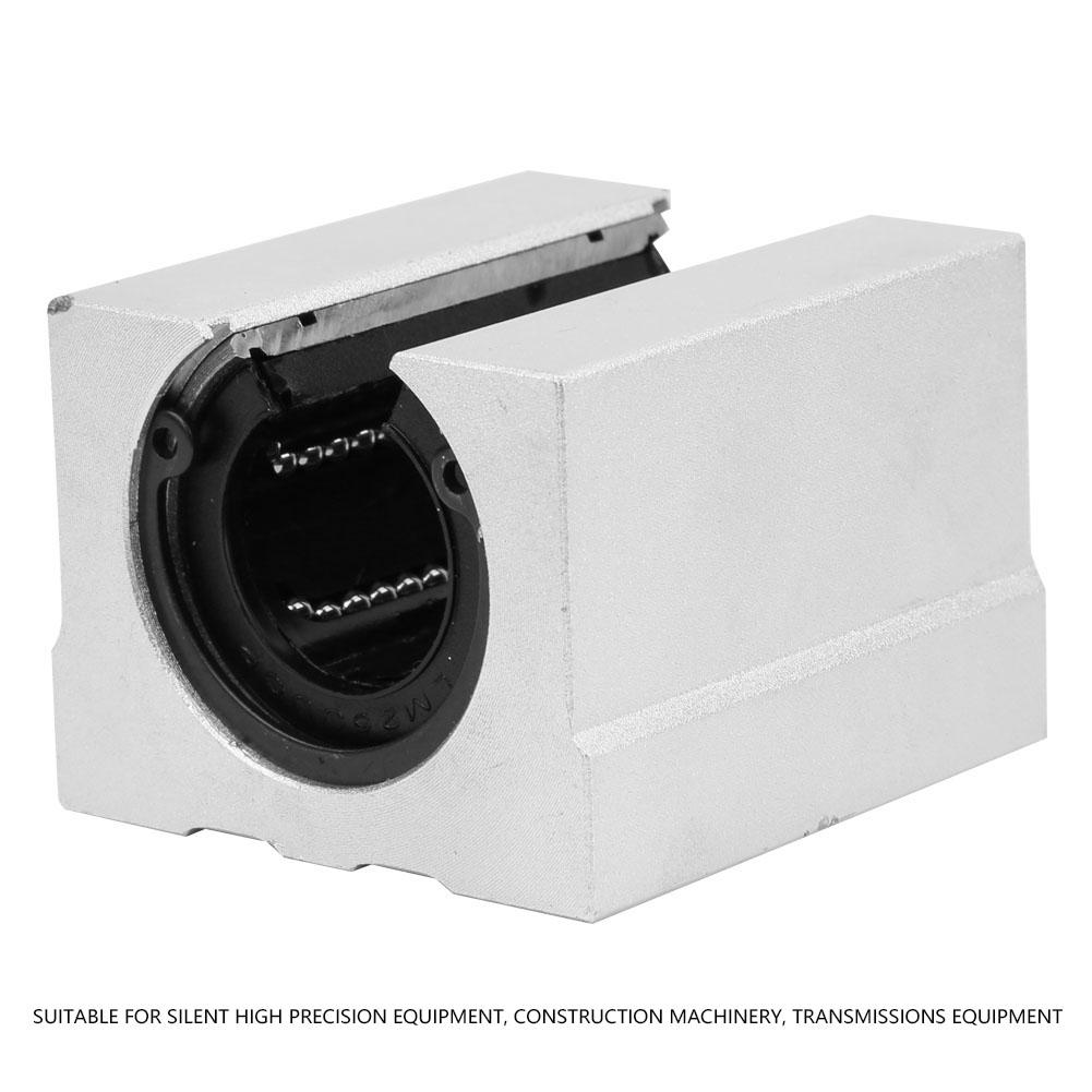 SBR25UU Open Linear Bearing Slide Aluminum Alloy Linear Motion Block