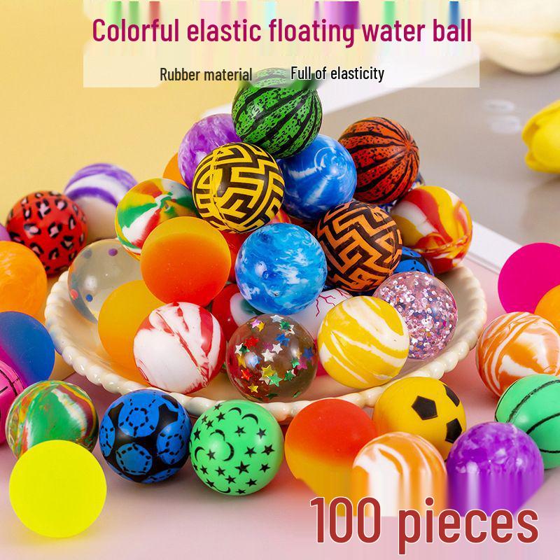 Colorful 32mm Bouncy Ball - Children's Gift & Popular Street Stall Item