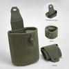 Netz faltbare Drop Pouch Taktische Hüfttasche Aufrollbar Kordelzug Flaschenaufbewahrungstasche MOLLE Mini-Tasche Outdoor Camping Jagd