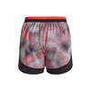 Under Armour Challenger Pro Color Block Printed Sports Shorts Women Shorts Beta-Red 1381049-628