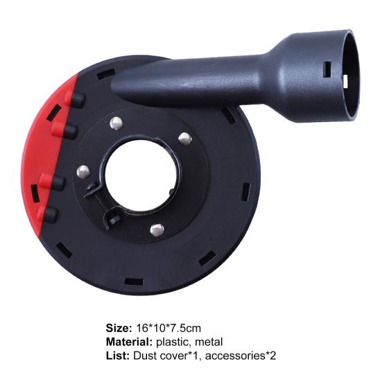 Hohe Anpassungsfähigkeit Winkelschleifer Staubabdeckung Hochpräzises Spannfutter Effiziente Staubabsaugung Einfache Installation