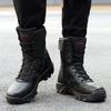 New Men Tactical Boots Winter Combat Ankle Anti-Slip Work Safety Shoes Special Force Army Boots Male Waterproof Motorcycle Shoe